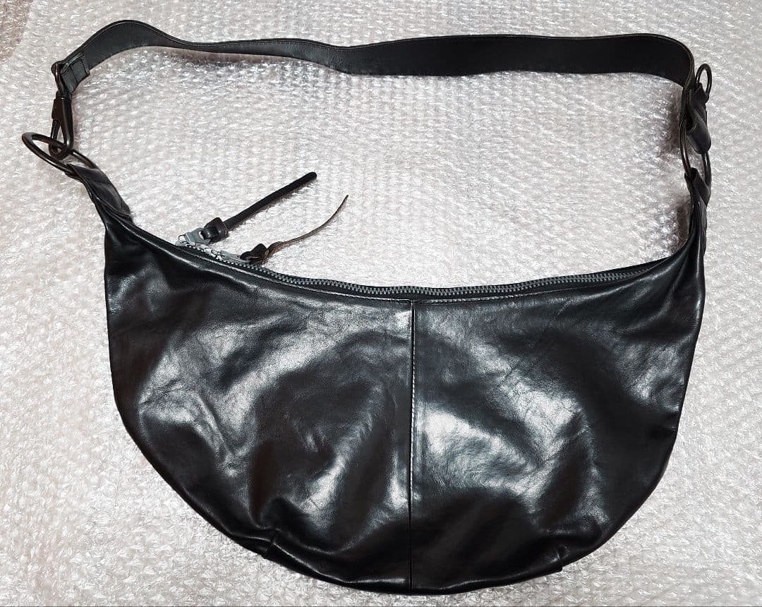 専用 BACKLASH GUIDI CALF SHOULDER バナナバッグ