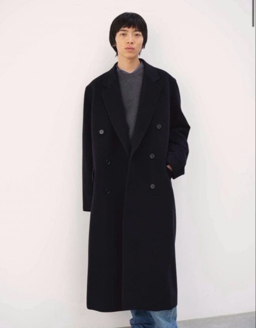 ジャケット・アウター auralee 24aw super fine wool chestercoat