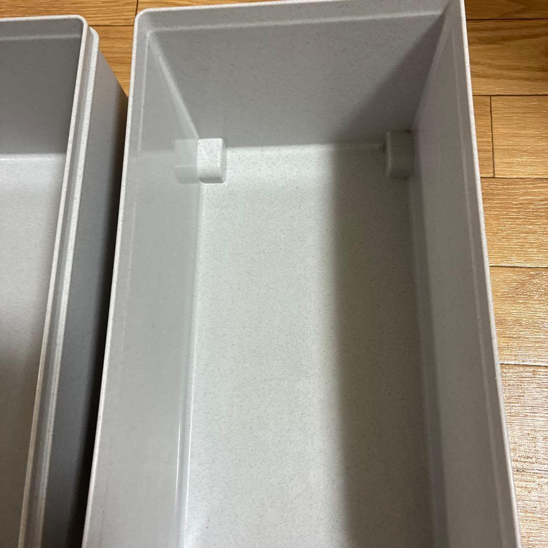 ★タッパーウェア❗️ ディリーストッカー&引き出しスリット2個の３段セット❗️