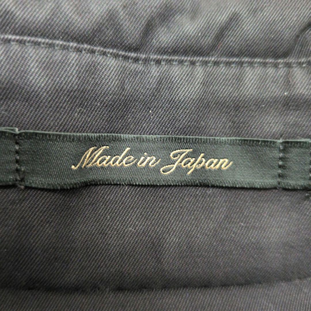 【美品 ライナー付き】サンヨー　100年コート　トレンチコート　水牛ボタン　黒