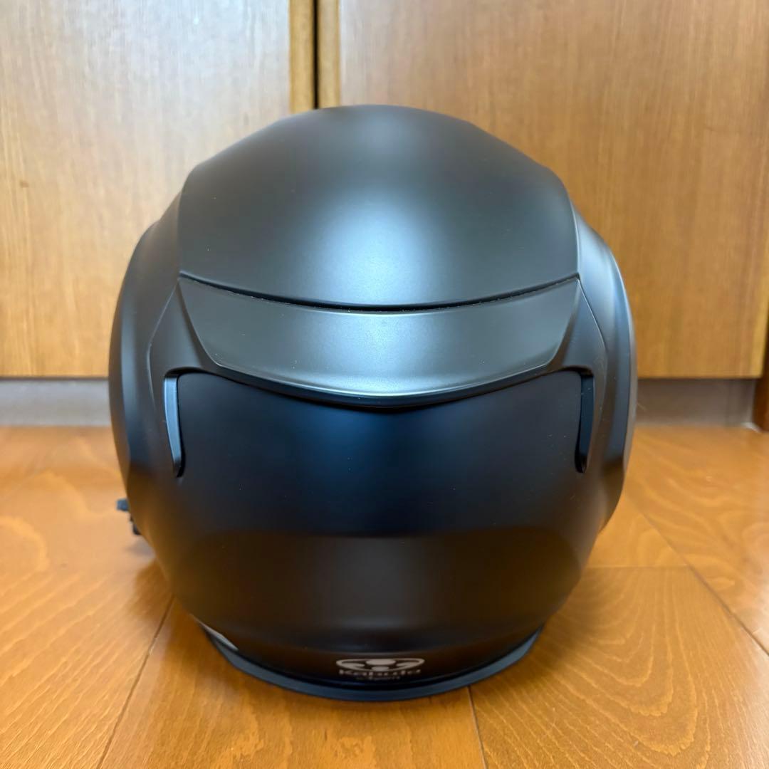 Kabuto フルフェイスヘルメット マットブラック シューマ インカム付き