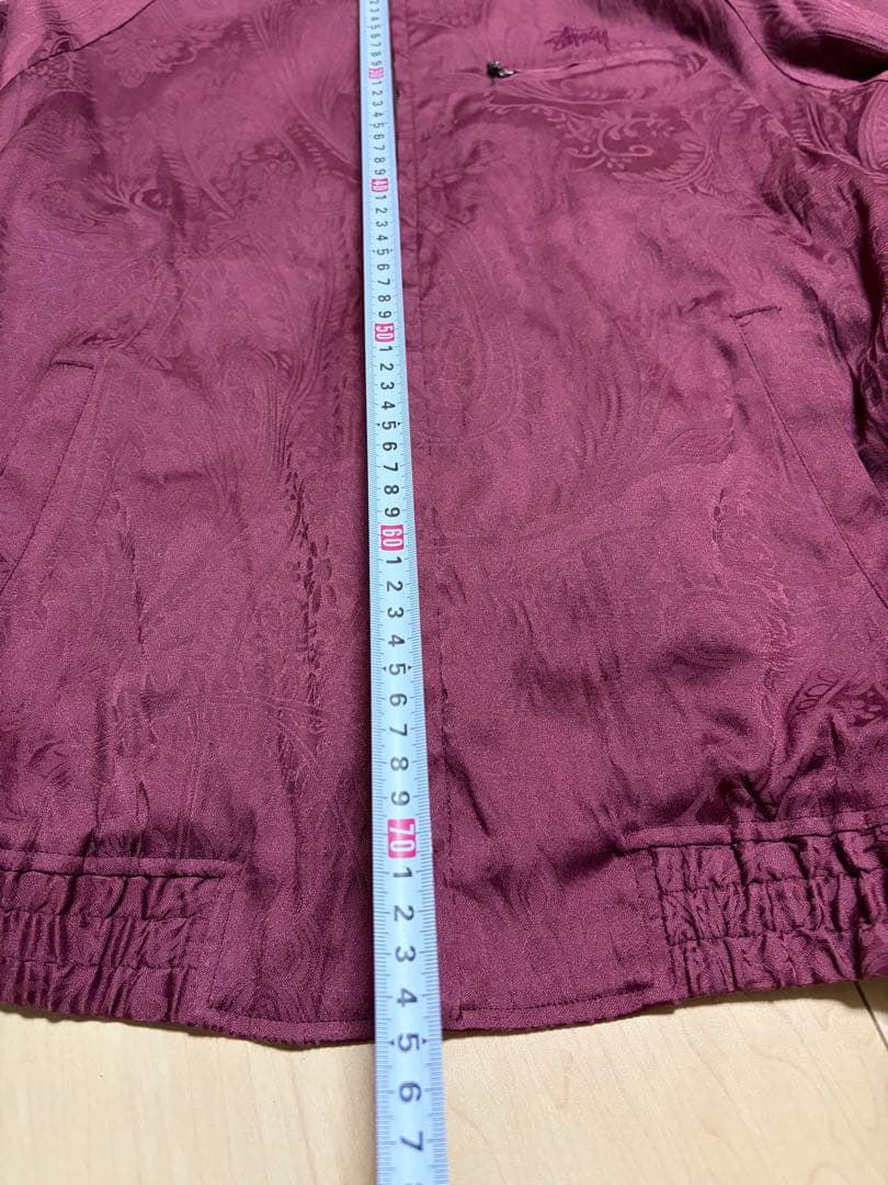スチューシー ジャンパー 美品 ボルドー L