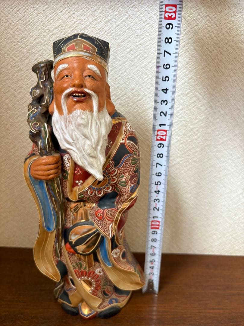 老人像　置物