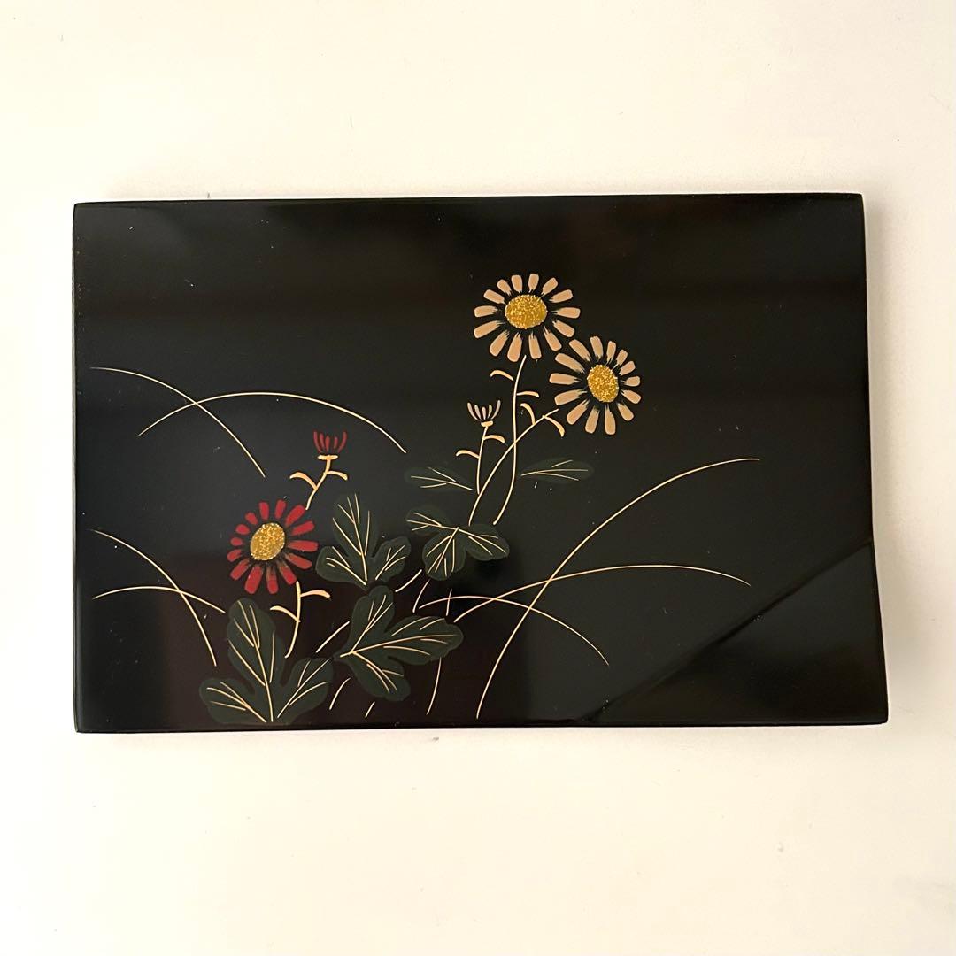 希少　和菓子銘々皿　漆器(富山) 京都漆器のアソベ