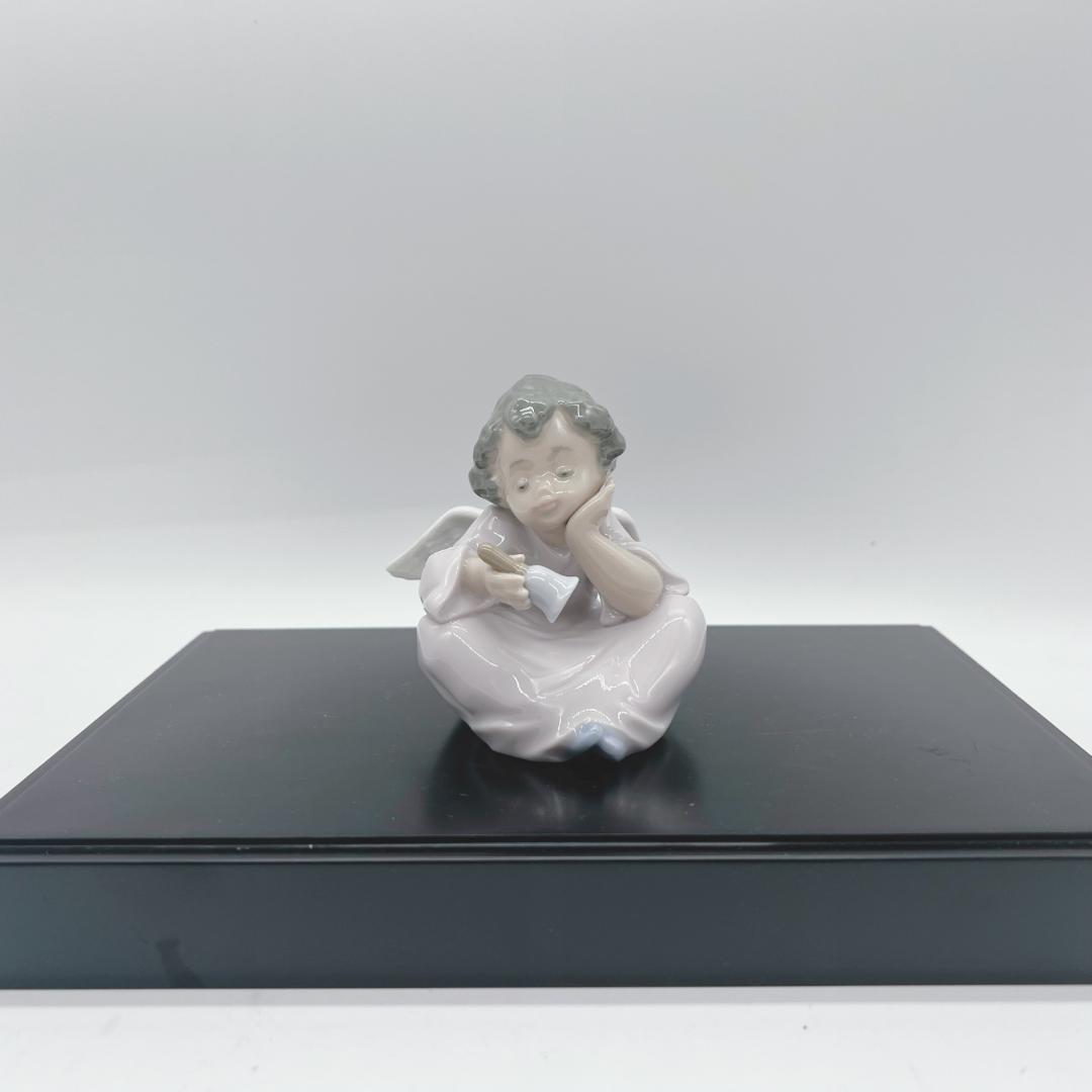 【 LLADRO】リヤドロ　天使の考えごと　3体セット