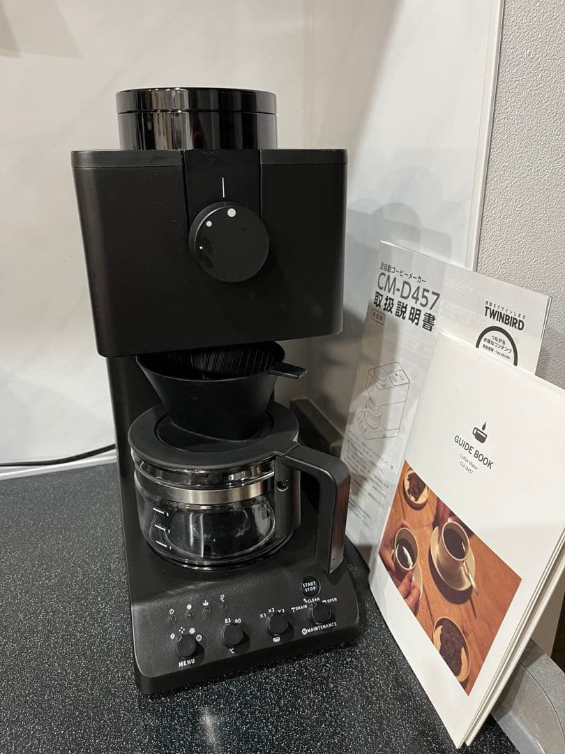 ツインバード CM-D457 ブラック コーヒーメーカー