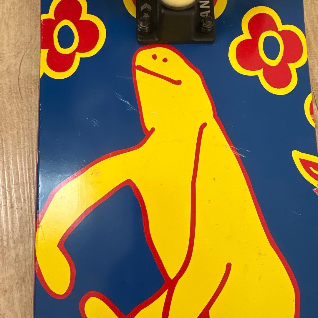 Krooked スケートボード フラワー柄