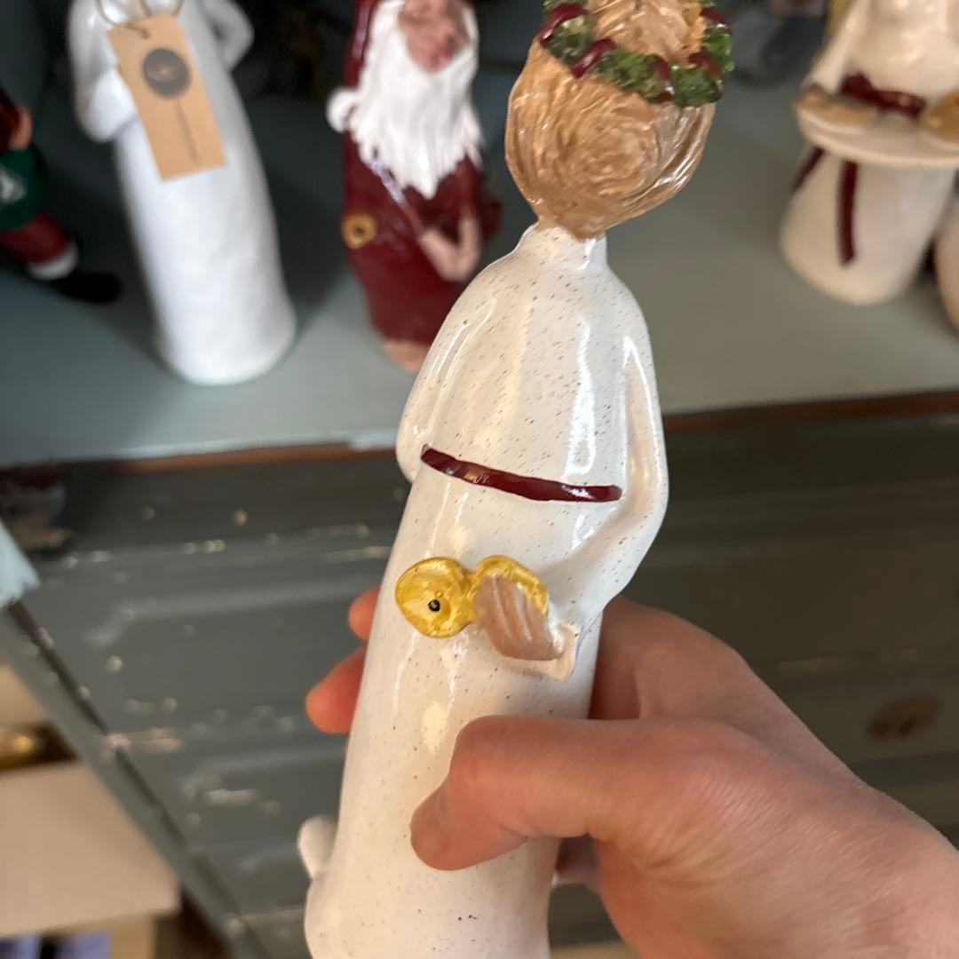 スウェーデン　 クリスマス　 陶製キャラクター置物セット4セット