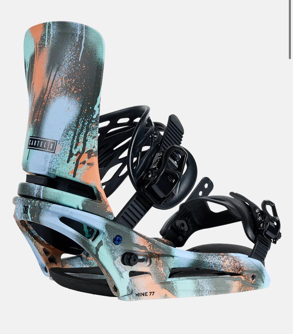 新品未使用 Burton MINE 77 カーテル X EST バインディングM
