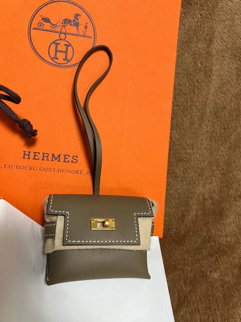 日本未発売　エルメス　チャーム　バッグ型キーホルダー　HERMES