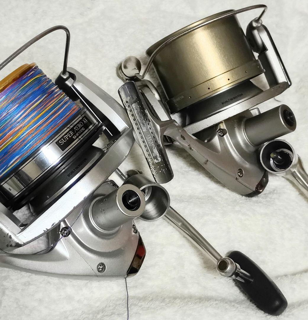 Shimano SUPER AERO TECHNIUM & XT 投釣専用リール