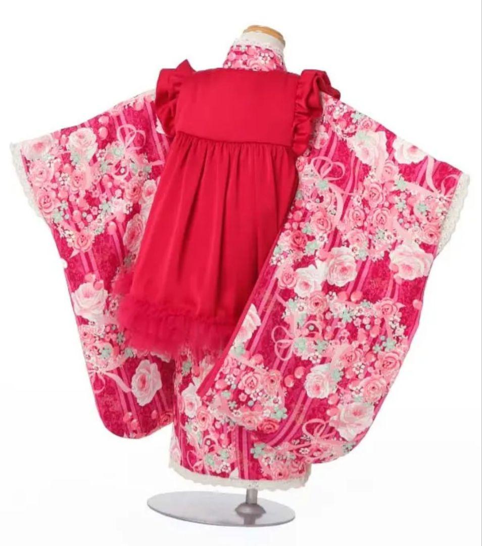 七五三　3歳　メゾピアノ　Mezzo Piano 被布セット　4点セット