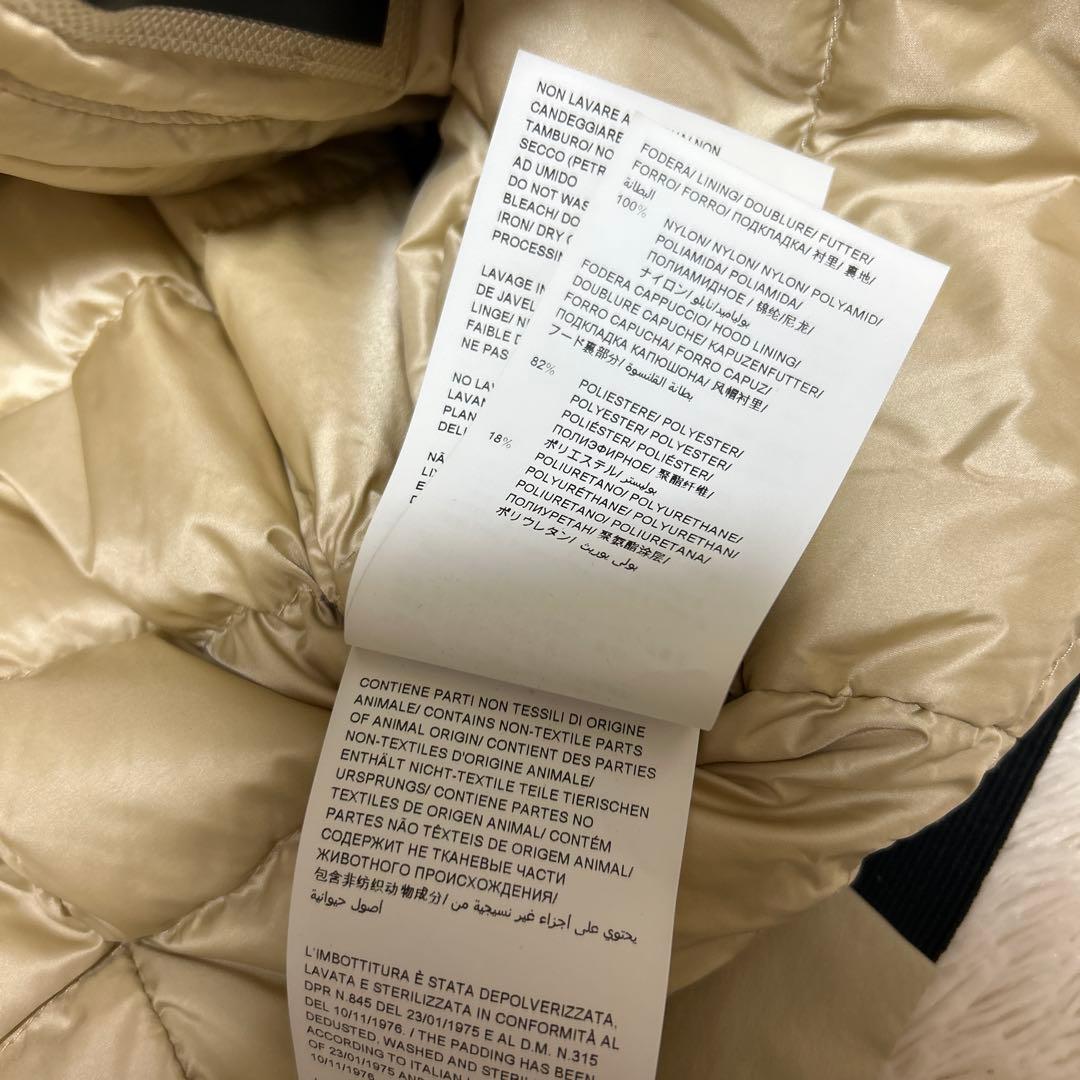 希少TATRAS タトラスARCHITA ライトダウンパーカー　ベージュ 05