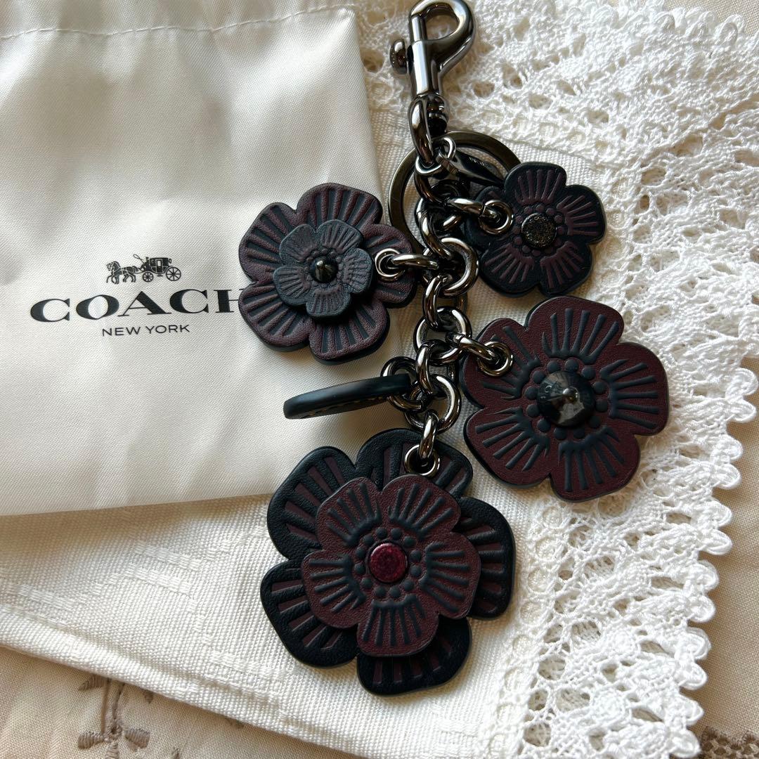 COACH バックチャーム　キーホルダー　袋付