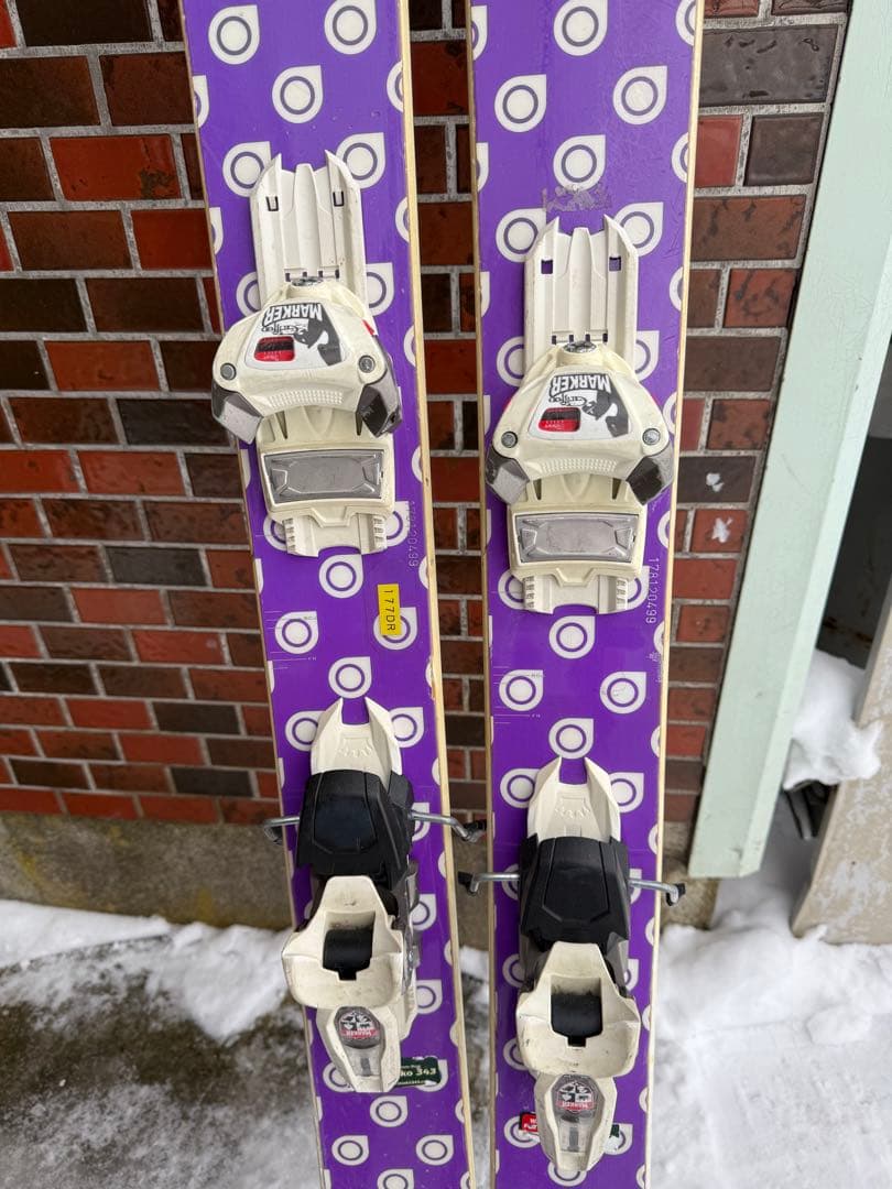 ファットスキー　パウダースキー　新雪