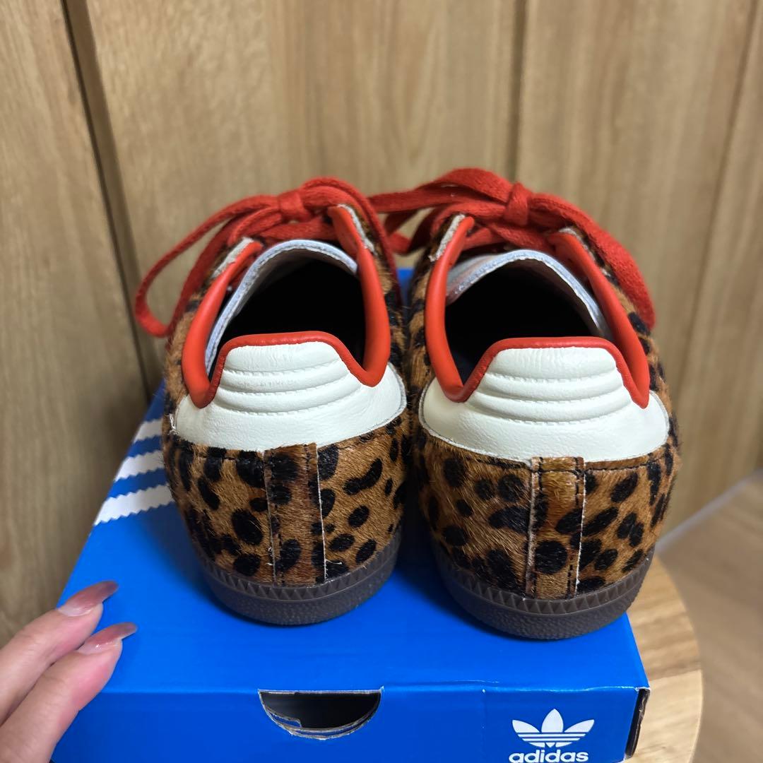 adidas SAMBA OG W ヒョウ柄　人気商品　美品