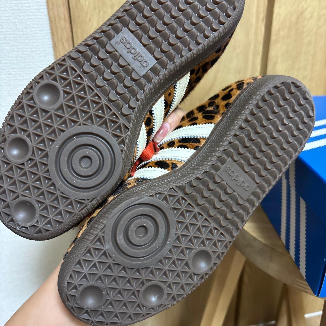 adidas SAMBA OG W ヒョウ柄　人気商品　美品