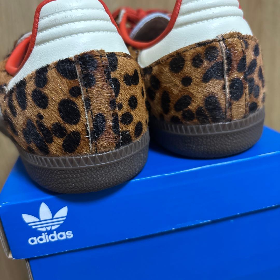 adidas SAMBA OG W ヒョウ柄　人気商品　美品