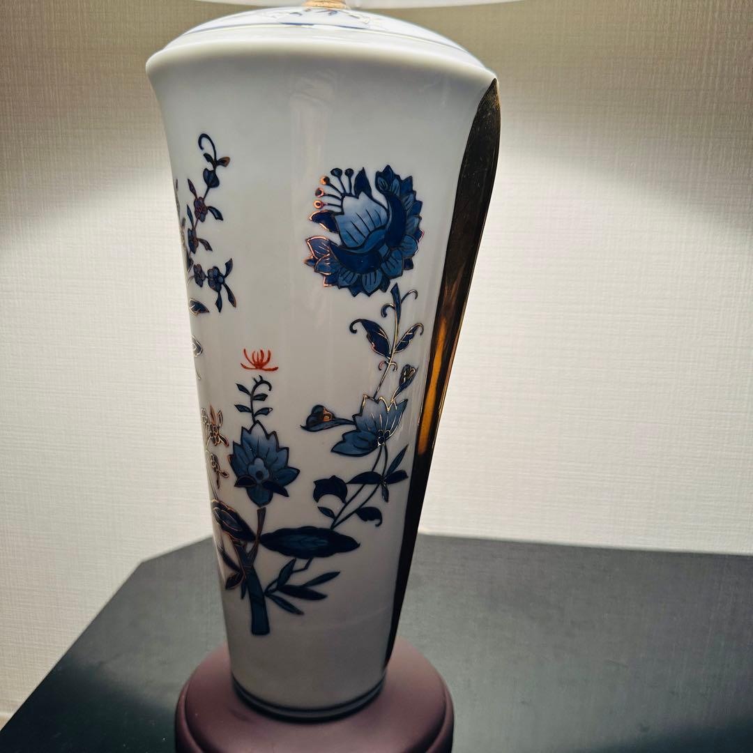 【高級】 キシマ 陶器製 フロアスタンド テーブルランプ KLF-806