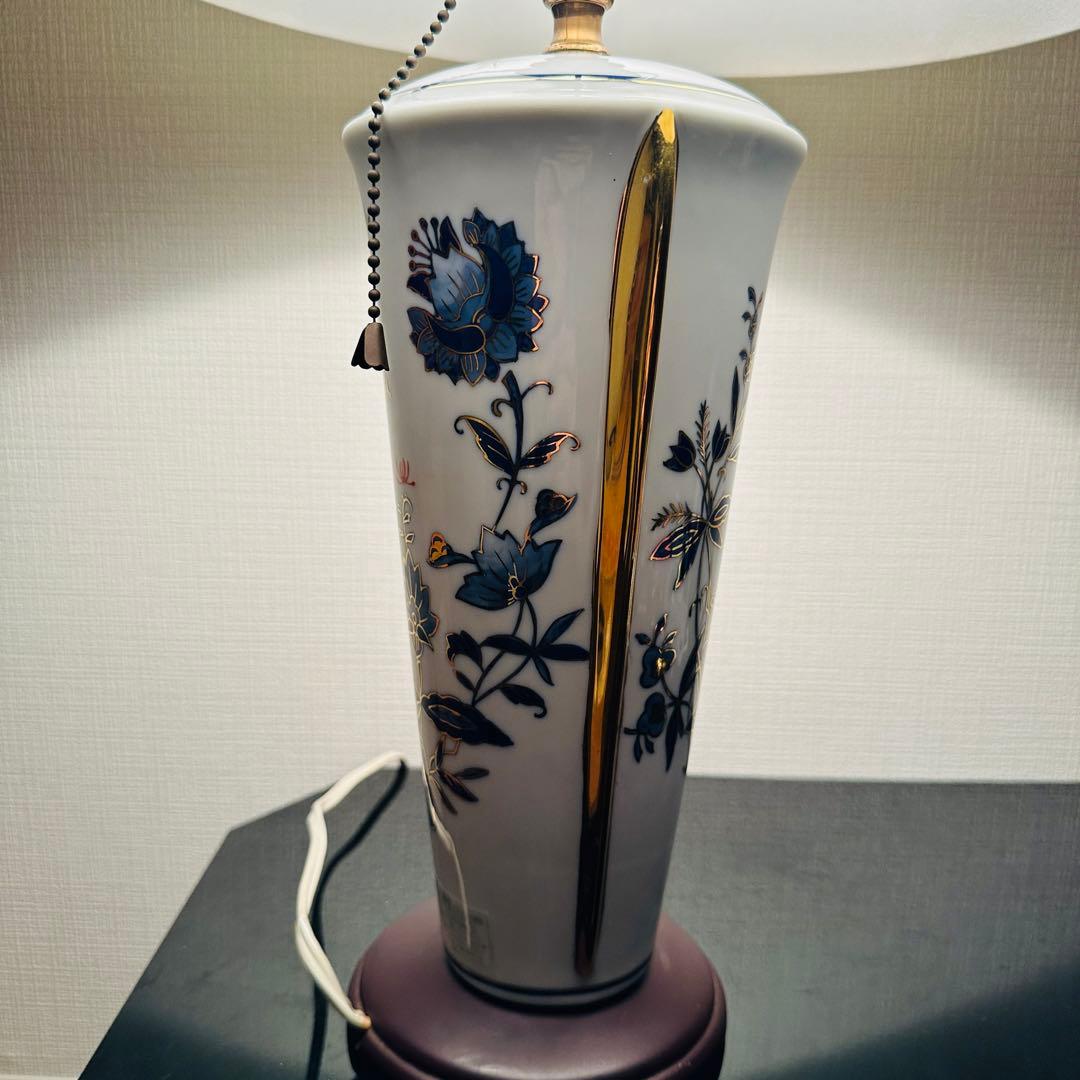 【高級】 キシマ 陶器製 フロアスタンド テーブルランプ KLF-806