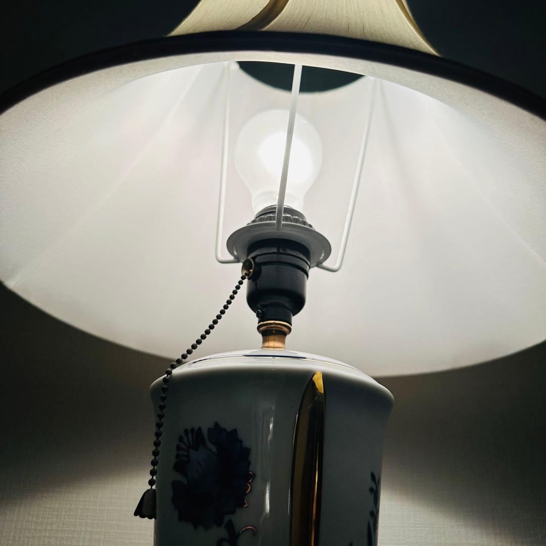 【高級】 キシマ 陶器製 フロアスタンド テーブルランプ KLF-806