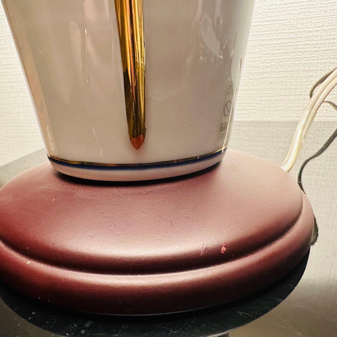 【高級】 キシマ 陶器製 フロアスタンド テーブルランプ KLF-806