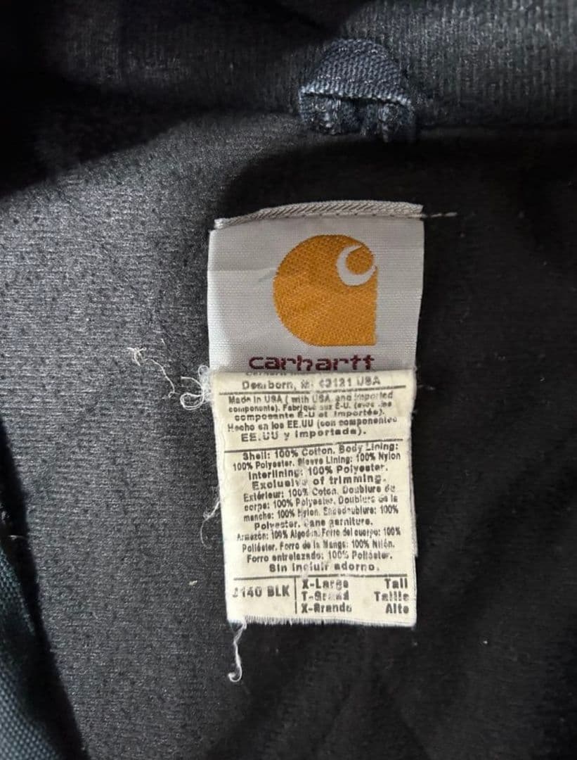 Carhartt カーハート アクティブジャケット ブラック