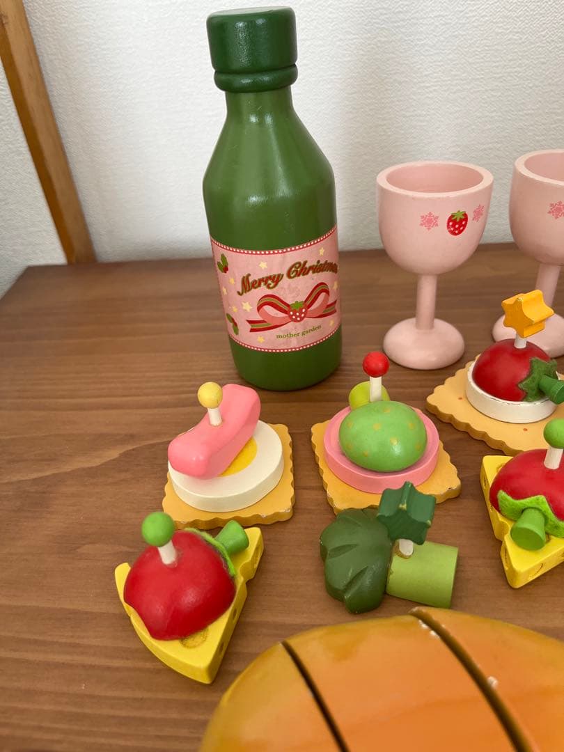 マザーガーデン★野いちごのおままごと★木製玩具★クリスマスセット