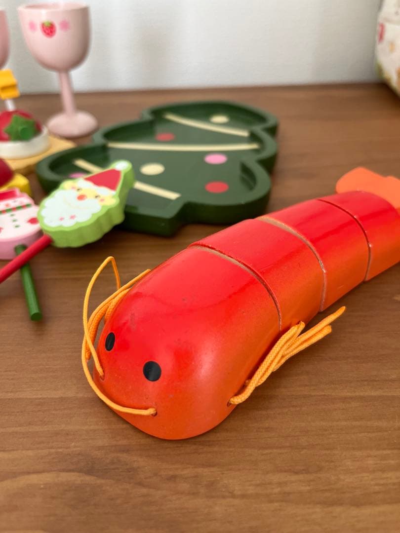 マザーガーデン★野いちごのおままごと★木製玩具★クリスマスセット