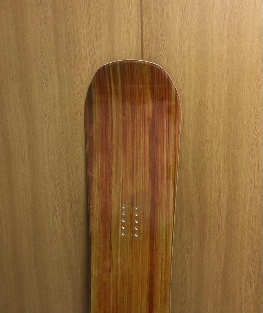 良品 JOYRIDE ジョイライド スノーボード 板 木目 専用カバー付 スノボ
