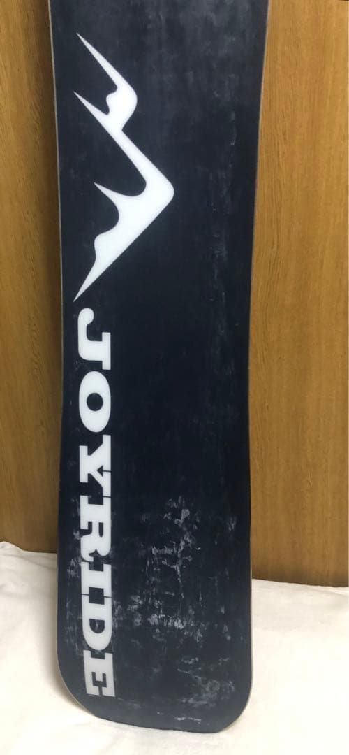 良品 JOYRIDE ジョイライド スノーボード 板 木目 専用カバー付 スノボ