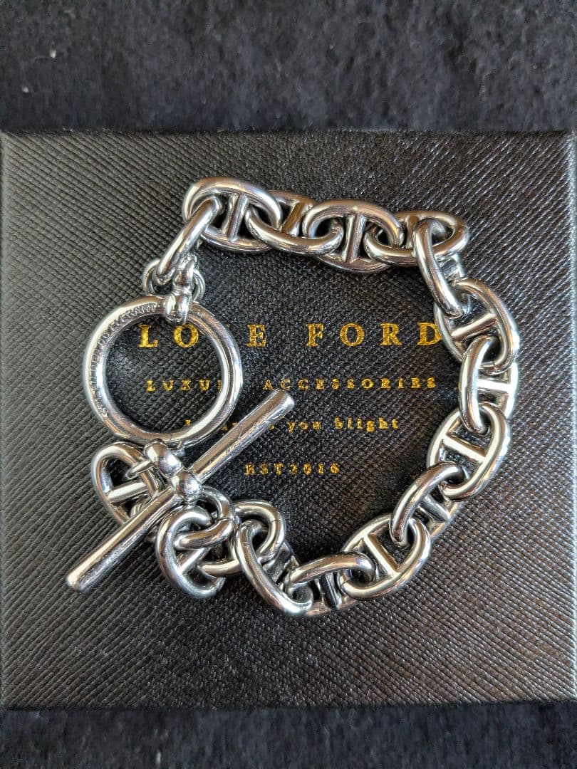 LOSE FORD 316L ANCHOR BRACELET（10MM）#B34