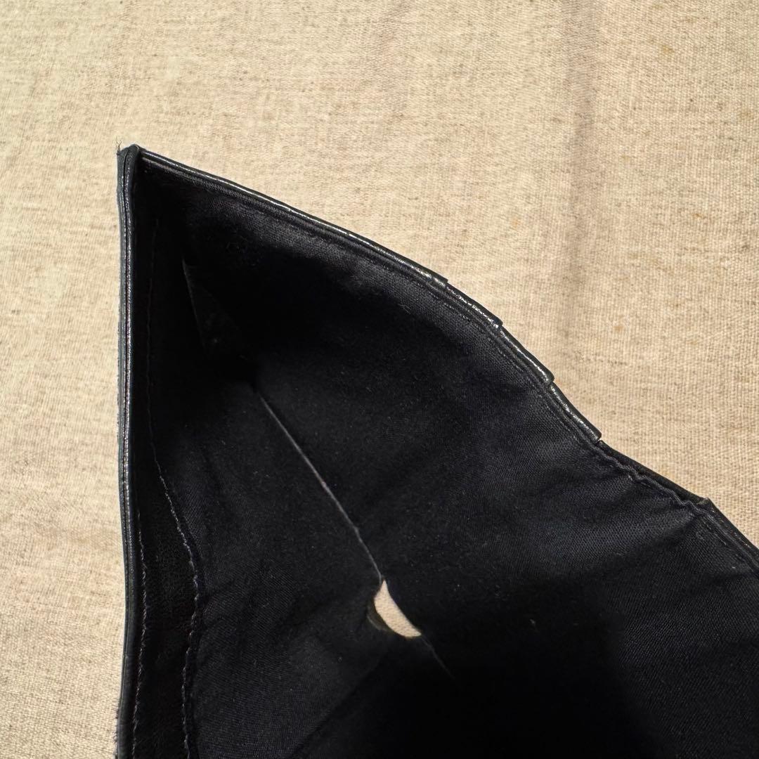 美品 付属品完備 Maison Margiela フォールデッドレザーウォレット