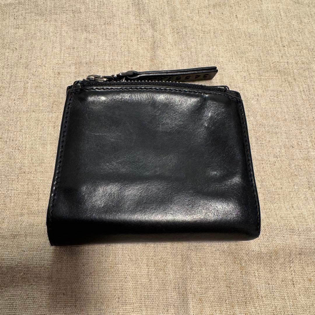 美品 付属品完備 Maison Margiela フォールデッドレザーウォレット