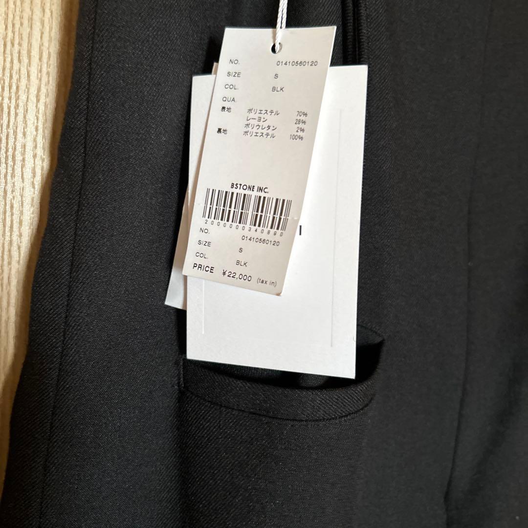 LAYERED CAMISOLE ALL IN ONE ブラック　ベスト　ジレ