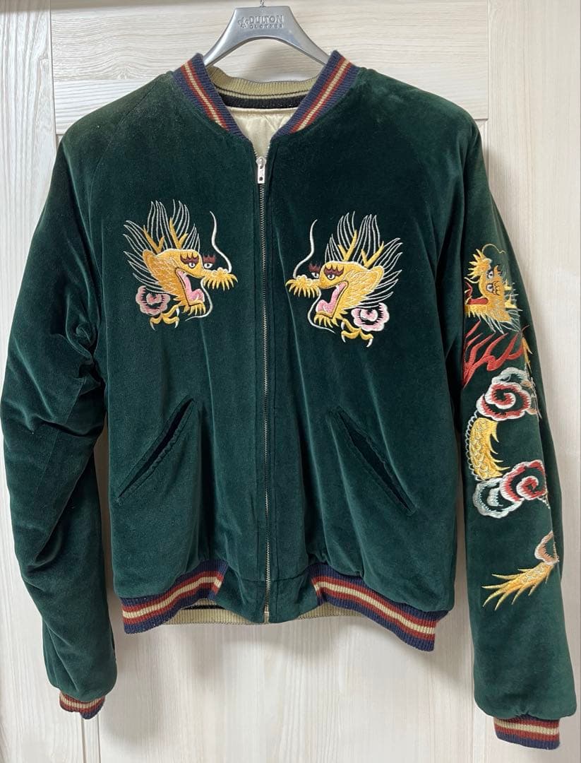 最終価格 レア 限定品 2004年発売 テーラー東洋 スカジャン 沖縄 別珍