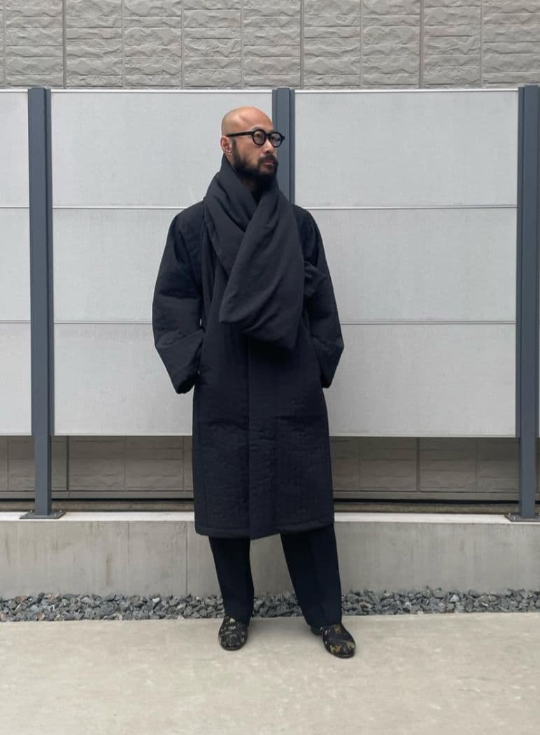 Rainmaker コート ＆ マフラー NEEDLES comoli sise