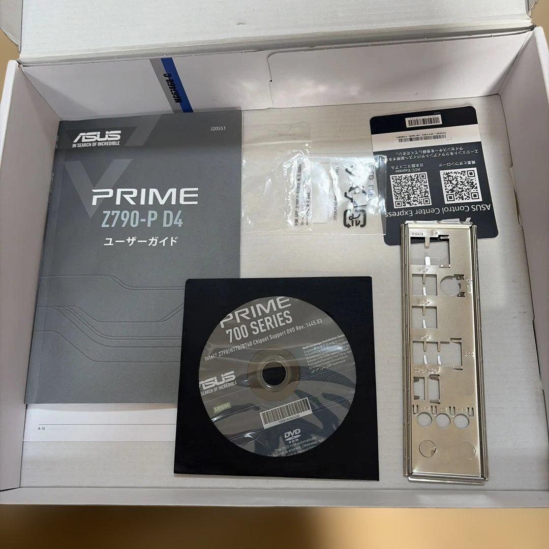 ASUS PRIME Z790-P D4 マザーボード