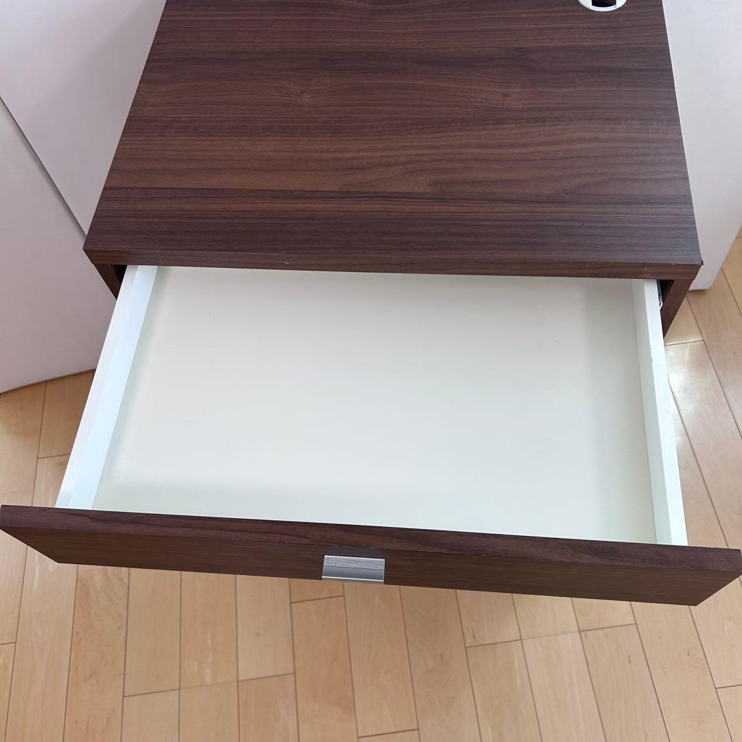 Pamouna パモウナ　プリンター収納　デスクチェスト　キャスター　パソコン置