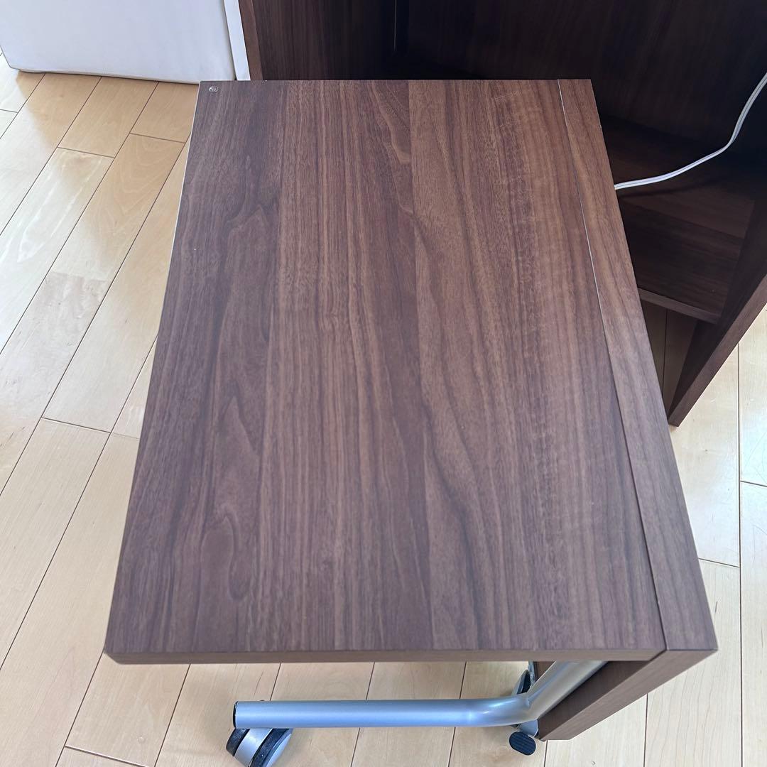 Pamouna パモウナ　プリンター収納　デスクチェスト　キャスター　パソコン置