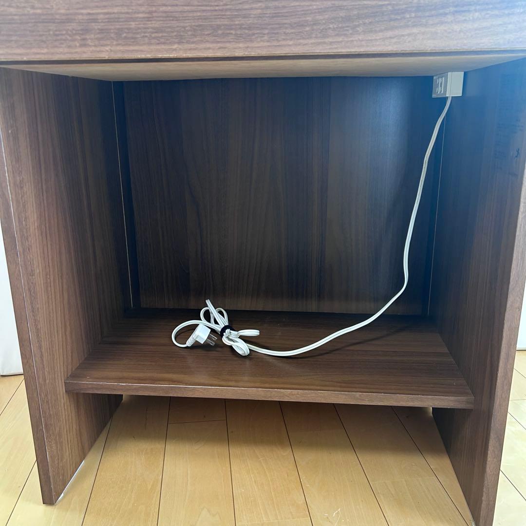 Pamouna パモウナ　プリンター収納　デスクチェスト　キャスター　パソコン置