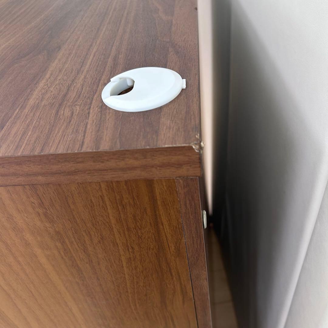 Pamouna パモウナ　プリンター収納　デスクチェスト　キャスター　パソコン置