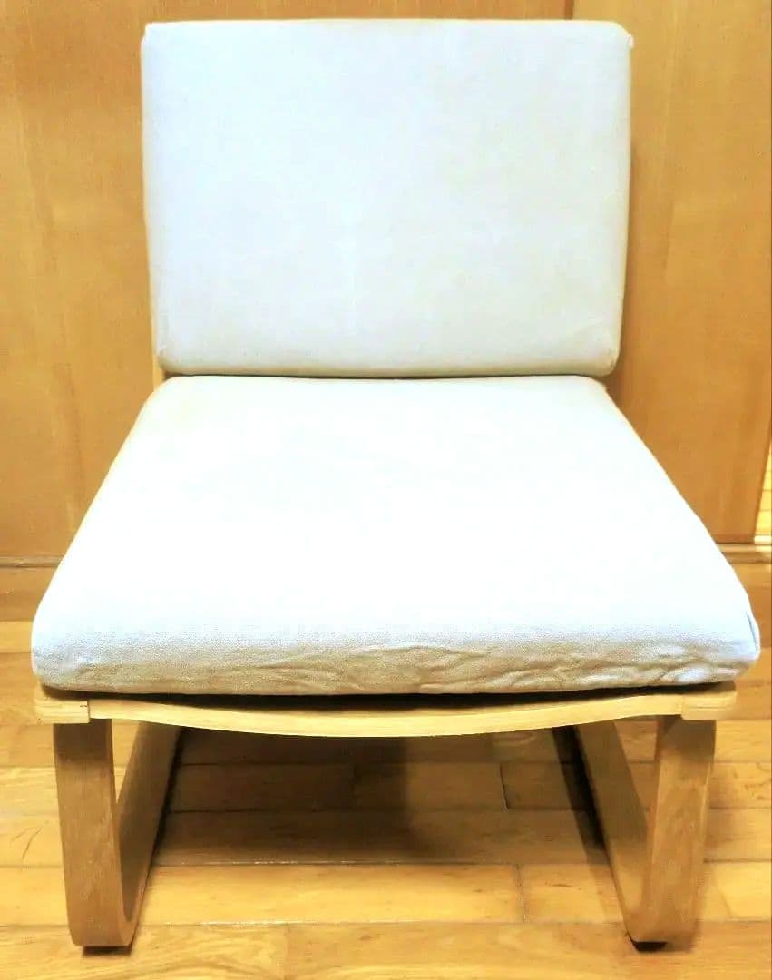 無印良品/リビングでもダイニングでもつかえるソファチェア/オーク材