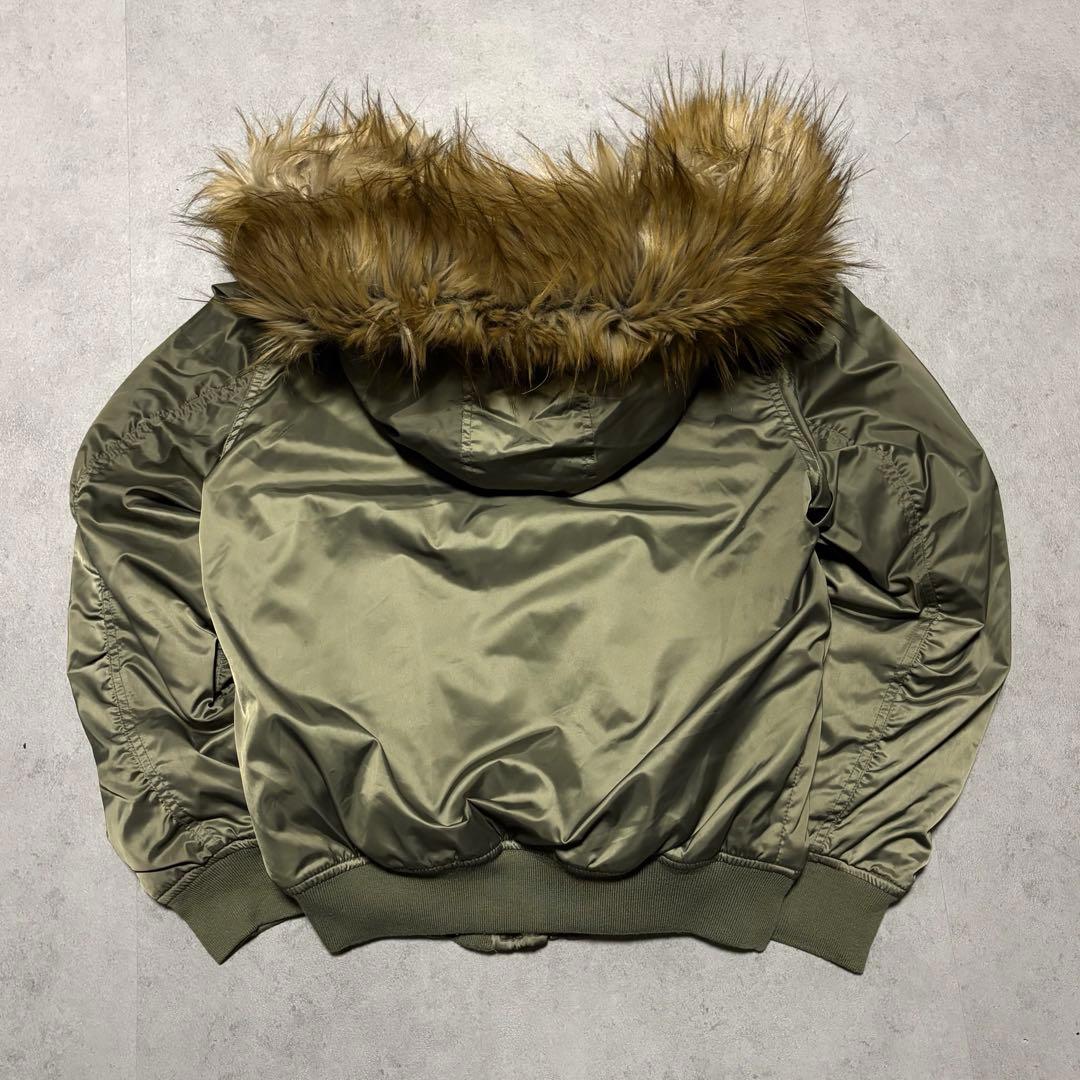Y2K archive フライトジャケット　N-2B ファー　ギャル　F