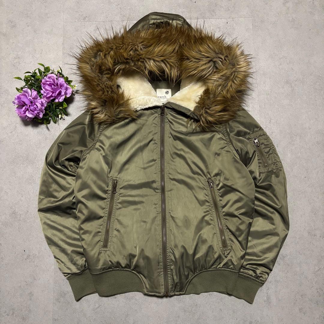 Y2K archive フライトジャケット　N-2B ファー　ギャル　F