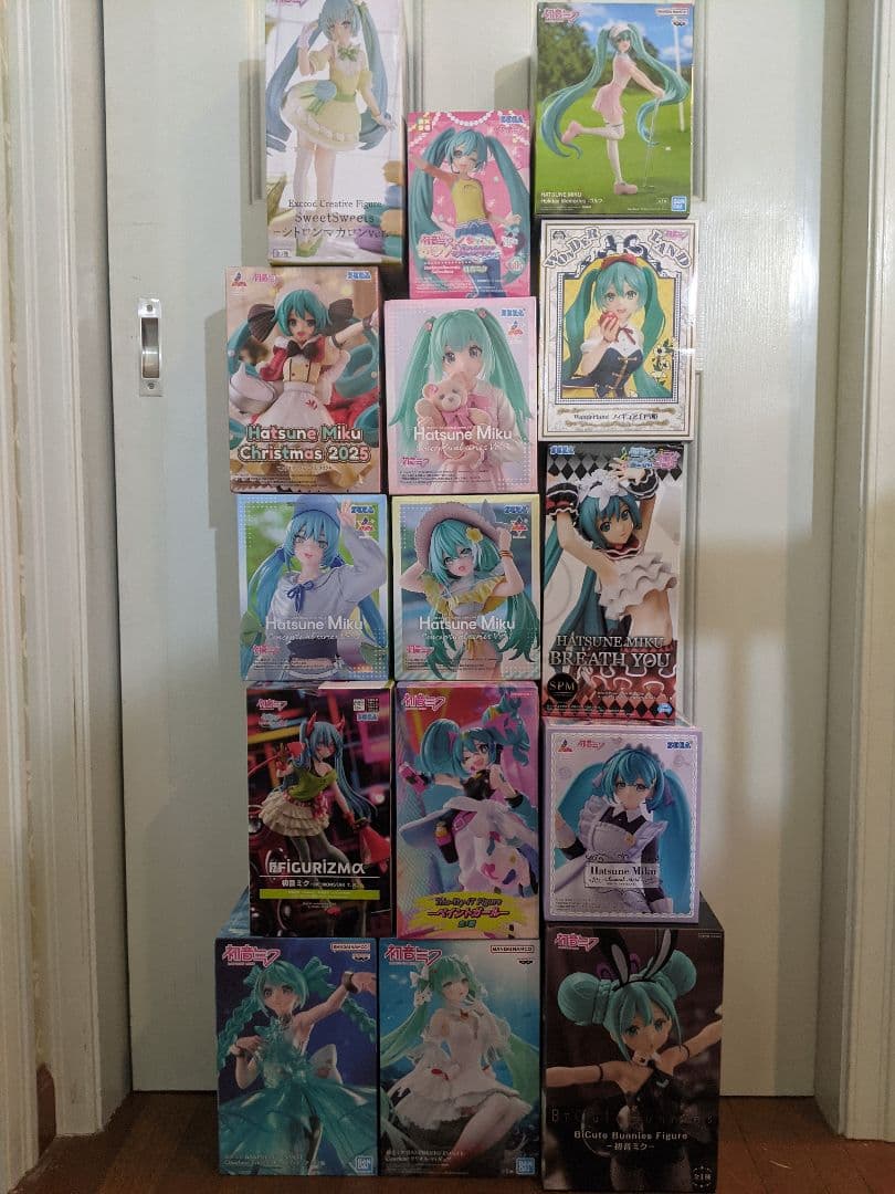 【15体セット】初音ミク フィギュアセット
