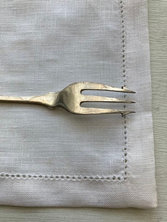 Silver platedピクルスフォーク（ホールマーク刻印あり）