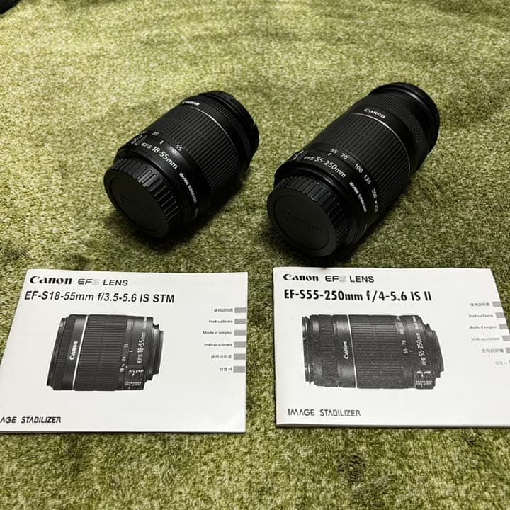 『ジャンク扱い』一眼レフCANON EOS Kiss X3　レンズ、アクセサリー
