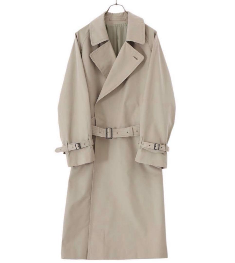 ジャケット・アウター blurhms Gabardine Double BeltTrench Coat