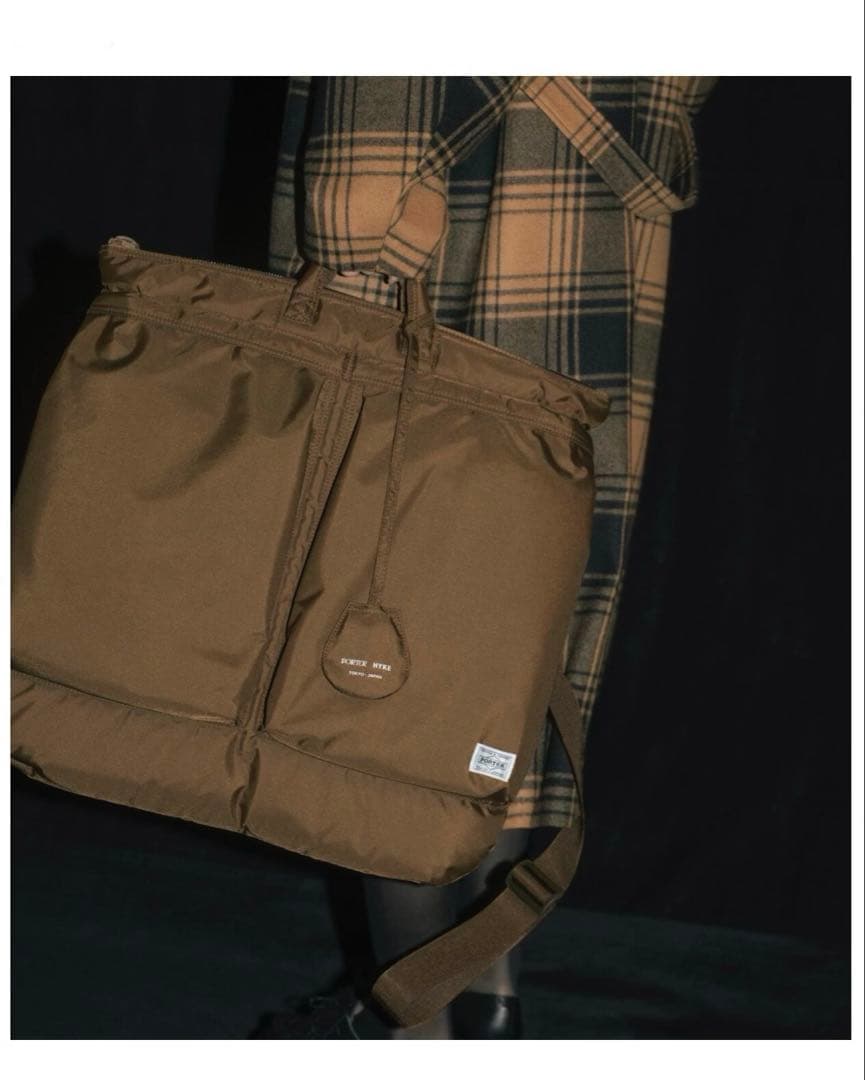 HYKE×PORTER HELMET BAG